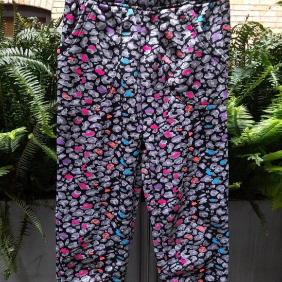 Lisa Frank Pants Children's Joggers Size Large Rainbow Leopard Print - Picture 16 of 16